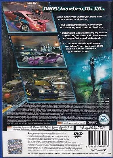 Need for Speed Underground 2 - PS2 (B Grade) (Genbrug)